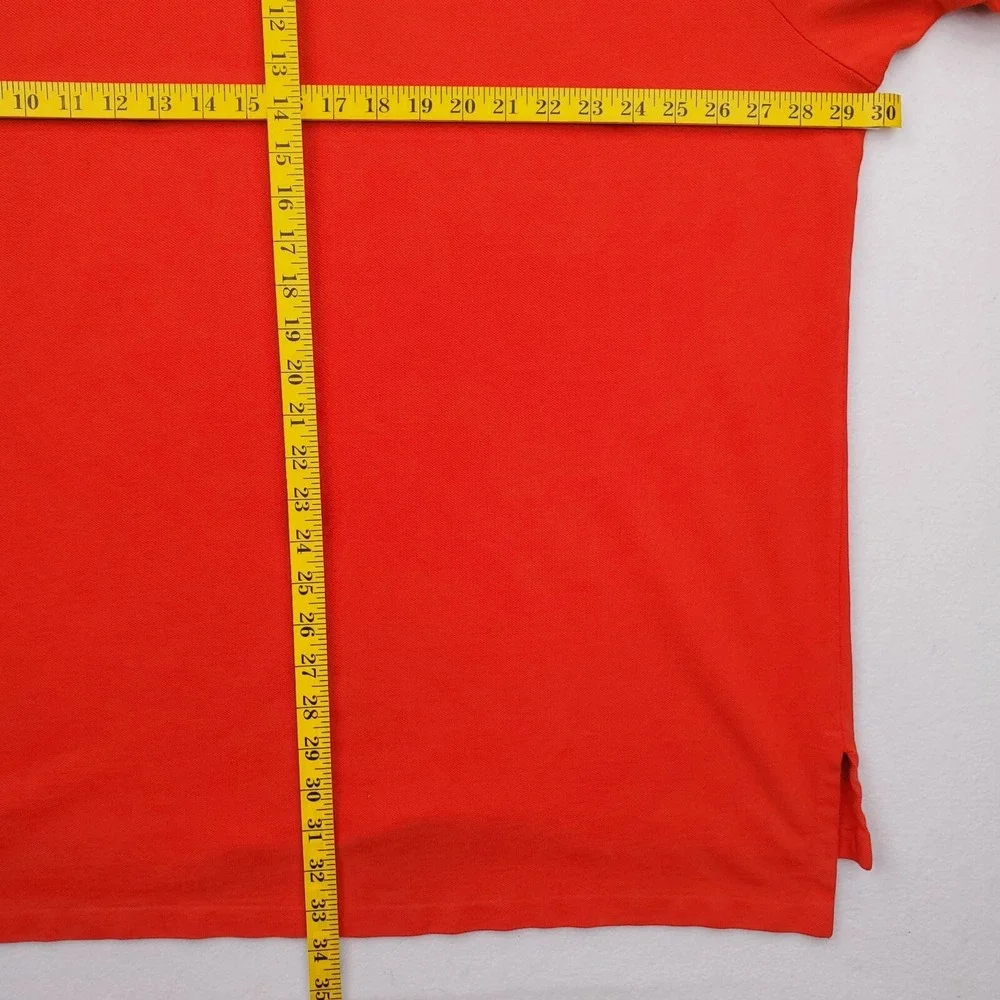 Vintage Polo Ralph Lauren Shirt Mens 3XB Red Blue Big Pony Rugby Polo 3